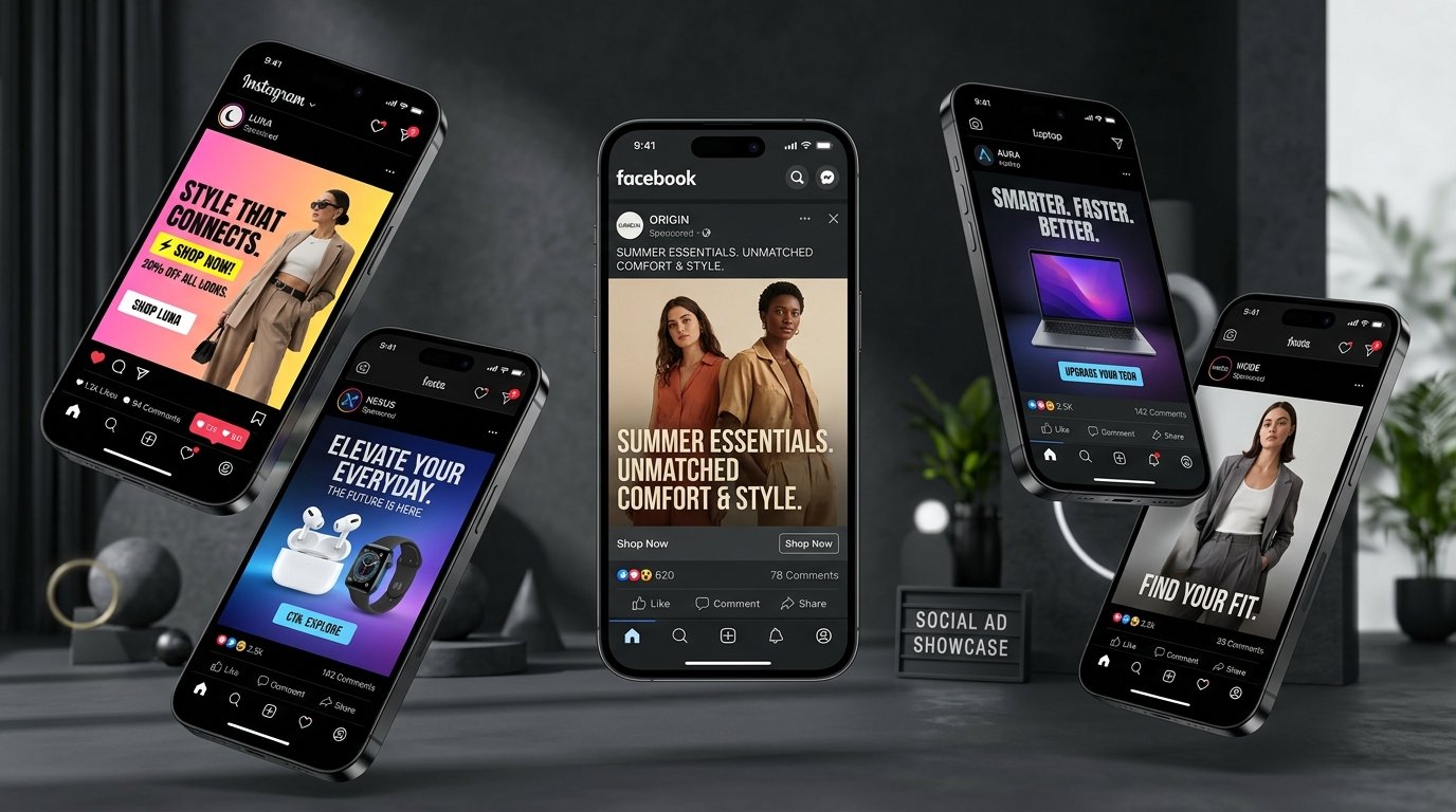 Aura Lifestyle Social Media Ads