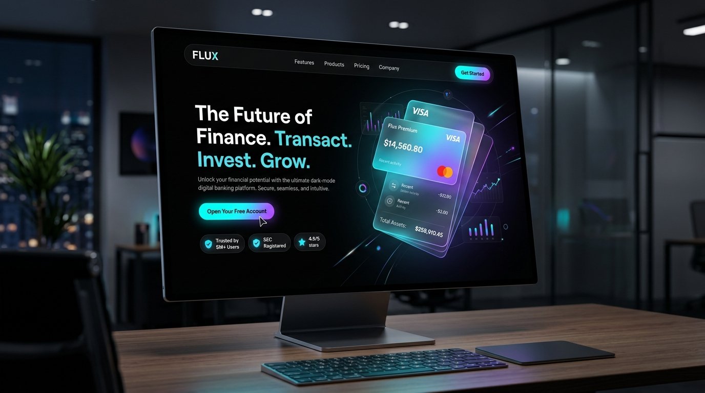 NovaPay Fintech Landing Page